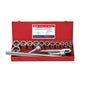 Genius GS-815S 1" Drive (1-1/8"-2-1/2") Socket Wrench Set 15pcs