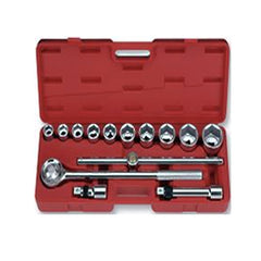 Gestar 99-073Z 3/4" Drive (7/8" - 2") Socket Wrench 21pcs 6pts (Zinc Phosphate)