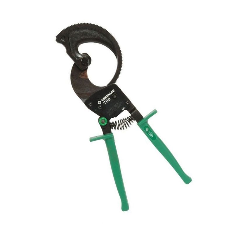 Greenlee 760 Compact Ratchet Cable Cutter 1-3/4” 1000 kcmil