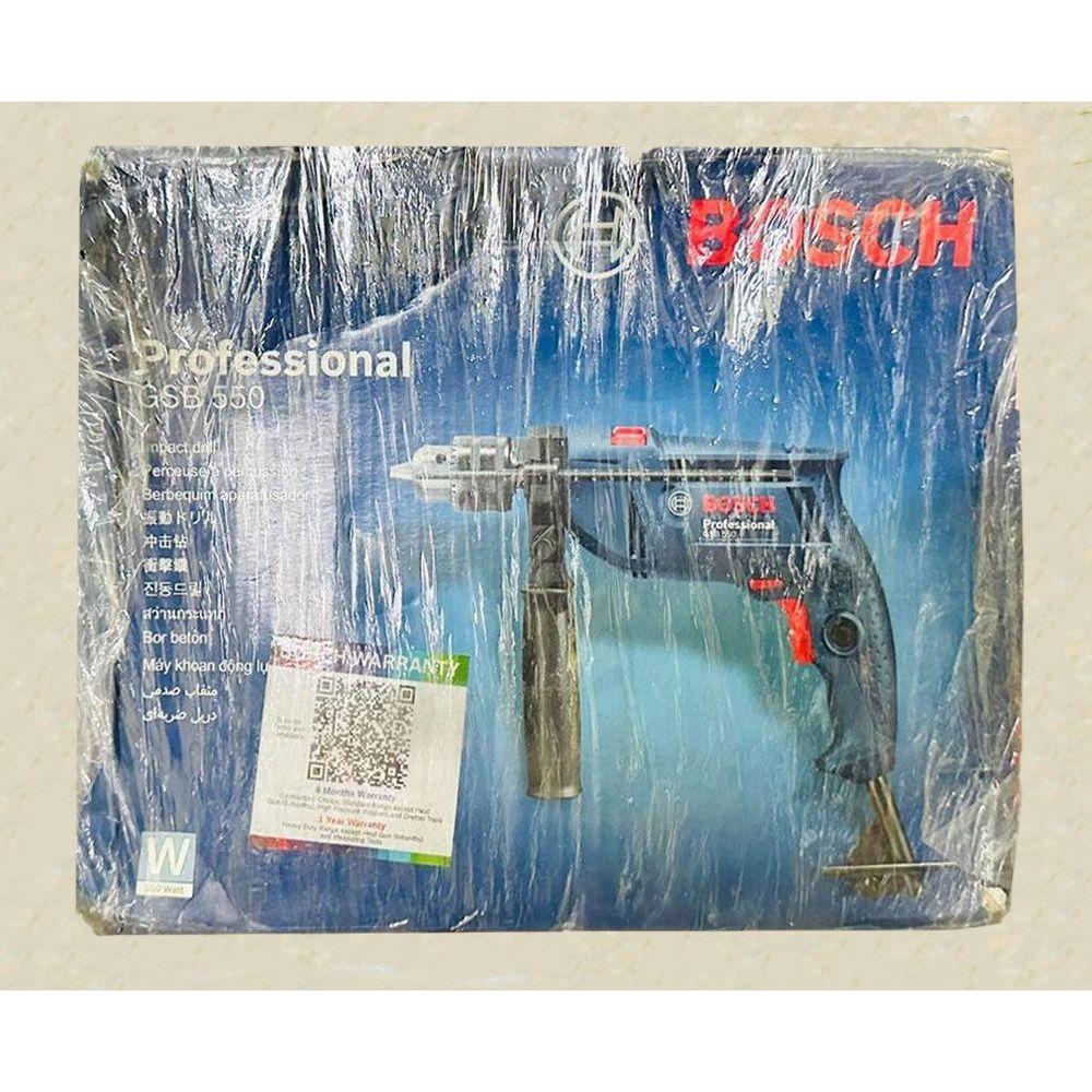 Bosch GSB 550 Impact Hammer Drill 13mm (1/2") 550W [Contractor's Choice] (No Box) | Discounts by KHM Megatools Corp.
