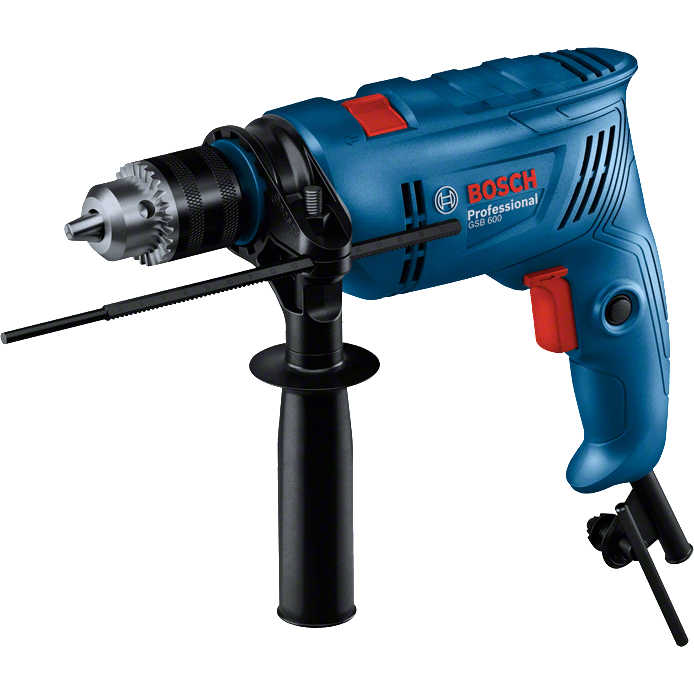 Bosch GSB 600 Impact Drill / Hammer Drill 13mm (1/2") 600W [Contractor's Choice] | Bosch by KHM Megatools Corp.