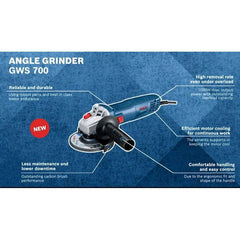 Bosch GWS 700 Angle Grinder 4" 710W [Contractor's Choice] - KHM Megatools Corp.