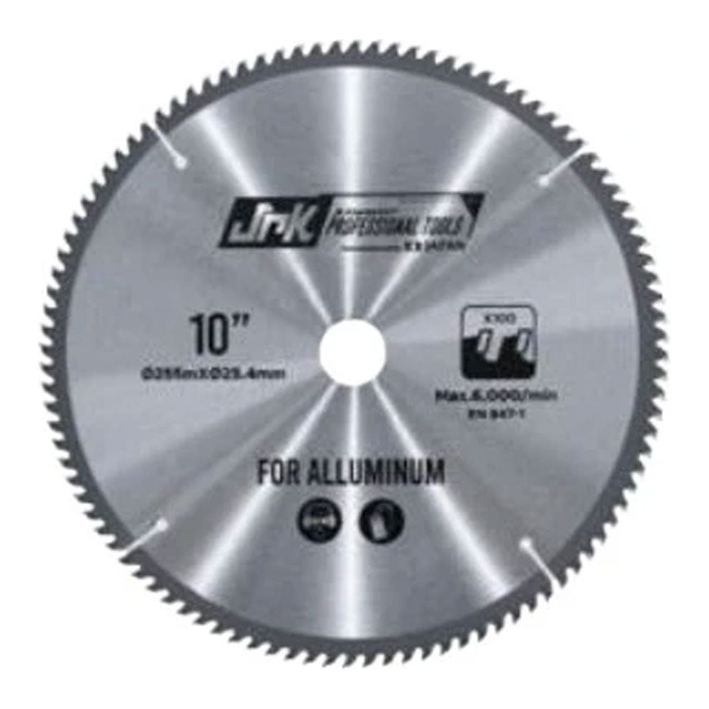 Jr Kawasaki JRKCSB255X10 Circular Saw Blade 10" for Aluminum