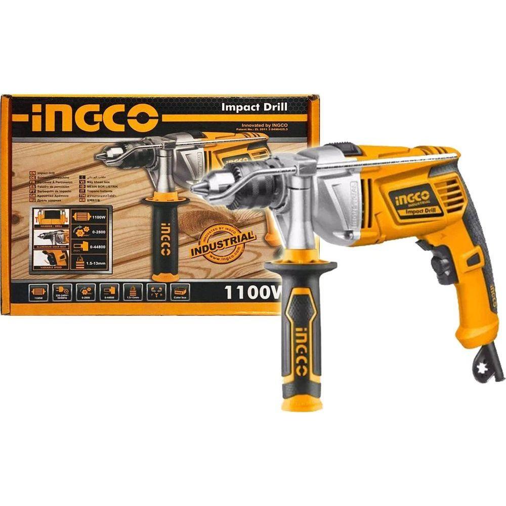 Ingco ID11008 Impact Drill 1100W 13mm - KHM Megatools Corp. Main image