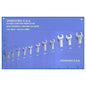 Indestro IO1414 Open End Wrench 8pcs | Indestro by KHM Megatools Corp.