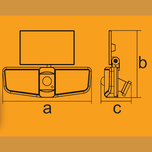 Firefly Solar Wall Lamps (Bellatrix) | Firefly by KHM Megatools Corp.