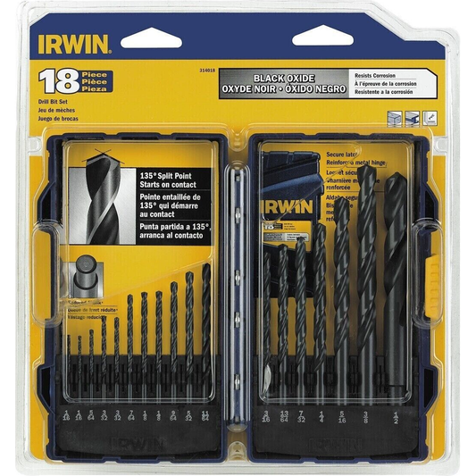 Irwin Black Oxide Metal Drill Bit Set | Irwin by KHM Megatools Corp.
