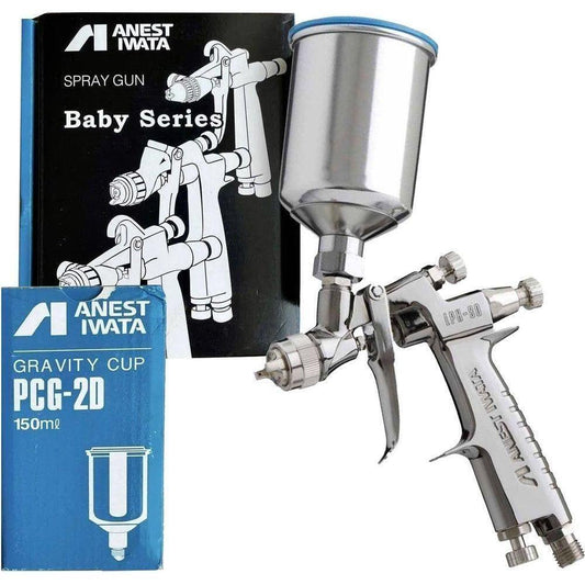 Anest Iwata LPH-80 (Center Gravity) Ultra Small Type Low Pressure Spray Gun - KHM Megatools Corp.
