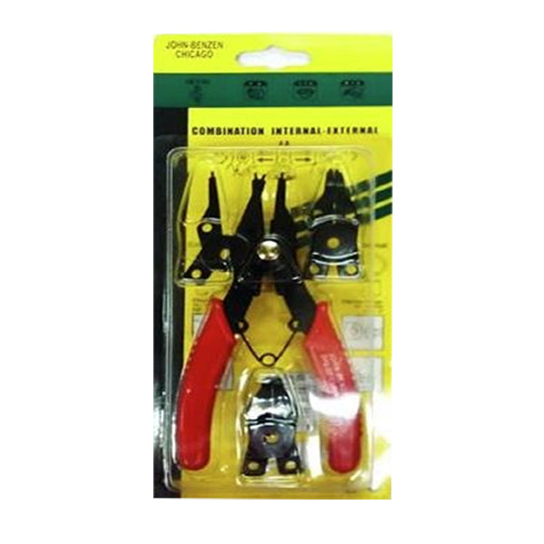 John Benzen 5071 Circlip Plier External & Internal Tip 6"