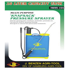 John Benzen Manual/Battery Knapsack Sprayer 16L