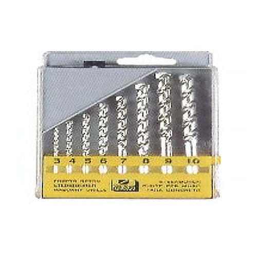 John Benzen 217008 Masonry Drill Bit Set 8pcs