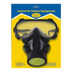 John Benzen 2GM2Black Single Respirator (W/ Goggles)