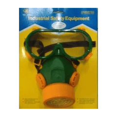 John Benzen 2GM2Yellow Single Respirator (W/ Goggles)