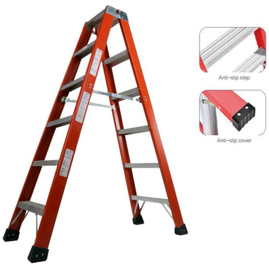 Trump TR-FGA8 A-Shape Fiberglass Ladder 8-Step