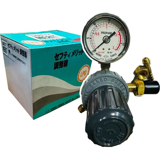 Koike SG-L3 Safety Gold Pipe Line Gas Pressure LPG / Propane Regulator | Koike by KHM Megatools Corp.