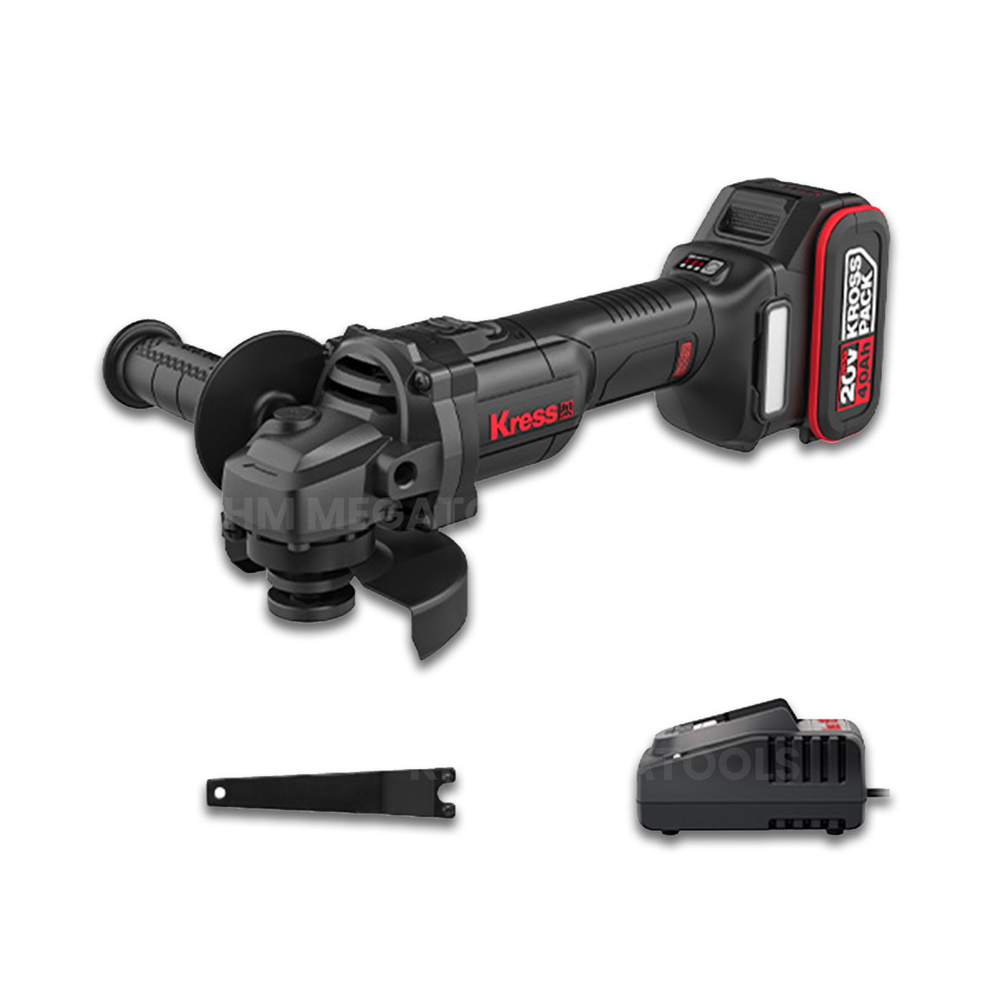 Kress KU803 Cordless Brushless Angle Grinder 20V