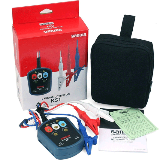 Sanwa KS1 3-Phase Detector [Contact Type] | Sanwa by KHM Megatools Corp.