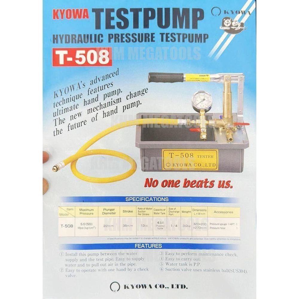 Kyowa T50KP / T508 Hydraulic Pressure Test Pump