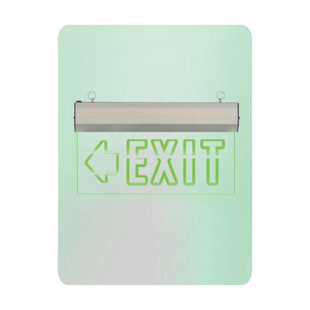 Transparent Exit Sign Omni LED X-200 L Exit Sign Left Arrow (Acrylic) – KHM Megatools Corp.
