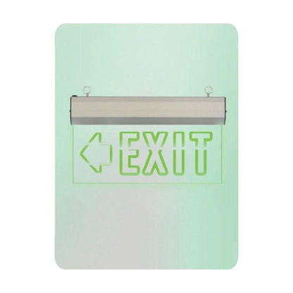 Omni LED X-200 L Exit Sign Left Arrow (Acrylic) - KHM Megatools Corp.