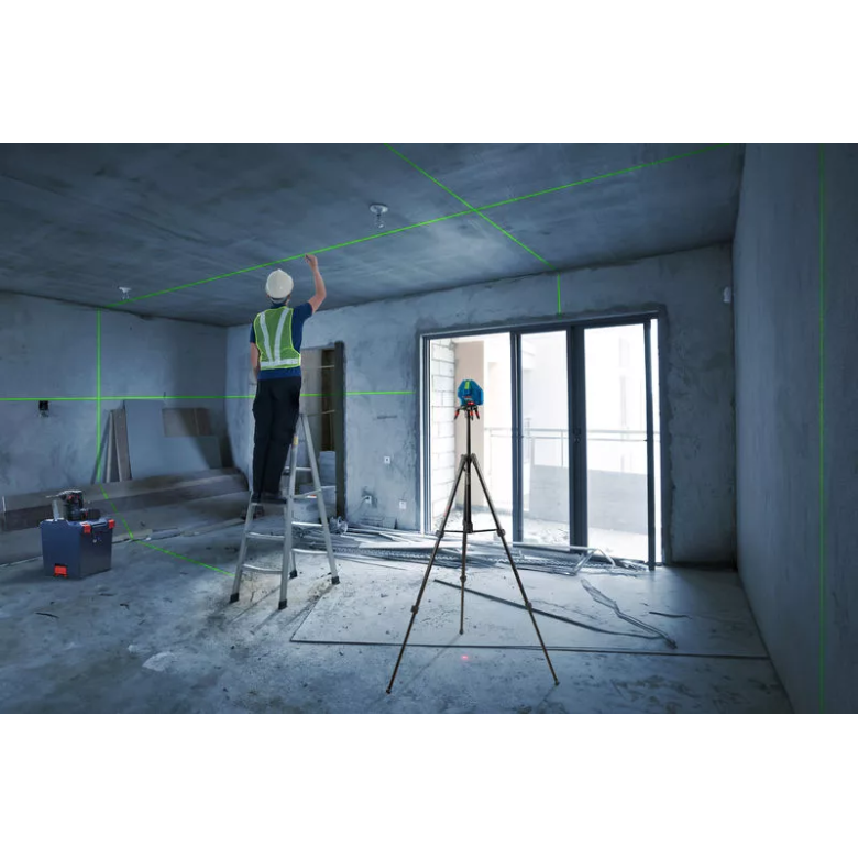 Bosch GLL 50-15 XG Line Laser Level [5x Lines] with Plumb Points (50 meters)