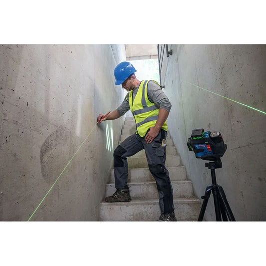 Bosch GLL 90-33 CG(XG) Professional Line Laser (Green), 3x 360°(Bare) | Bosch by KHM Megatools Corp.