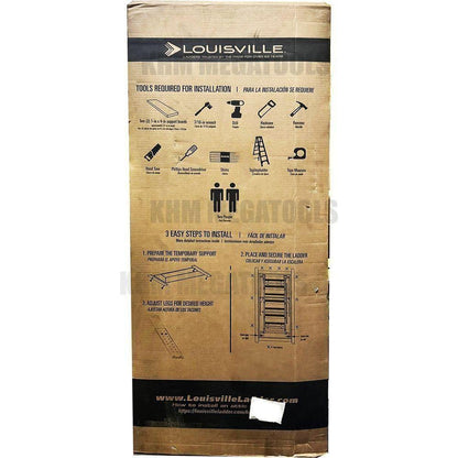 Louisville AA2210 Aluminum Attic Ladder "ELITE" 375 lbs - KHM Megatools Corp.