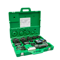 Greenlee LS100X11SB4 Battery-Hydraulic Knock Out Punch / Puncher Kit 1/2" - 4" 18V LXT (Intelli-PUNCH™)
