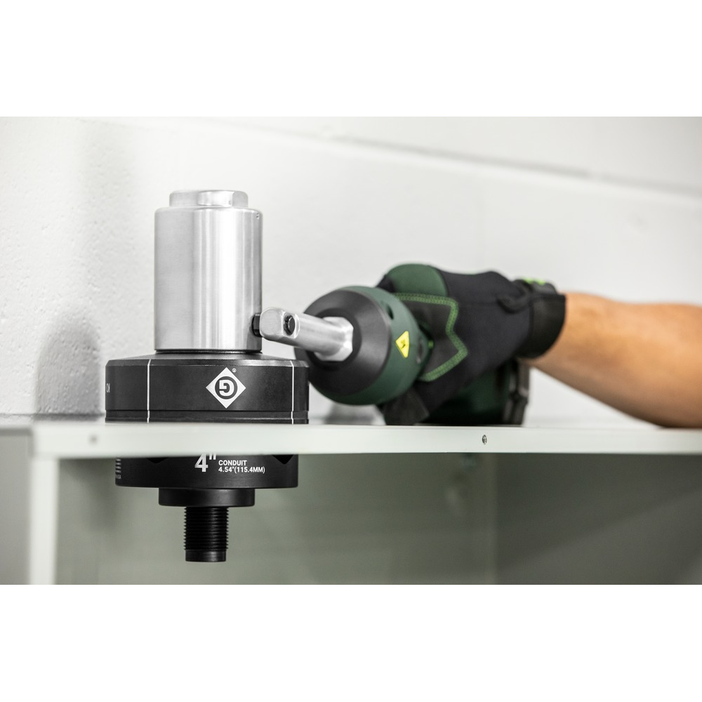 Greenlee LS100X11SB4 Battery-Hydraulic Knock Out Punch / Puncher Kit 1/2" - 4" 18V LXT (Intelli-PUNCH™)