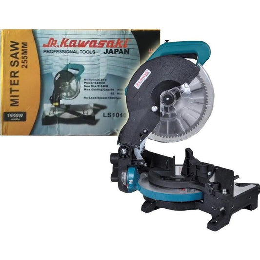 JR Kawasaki JRKLS1040 Compound Miter Saw 10" 1650W - KHM Megatools Corp.