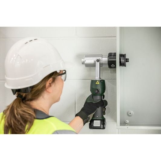 Greenlee LS50L11B Battery-Hydraulic Knock Out Punch / Puncher Kit 1/2" - 2" 18V LXT (LS50L2) | Greenlee by KHM Megatools Corp.