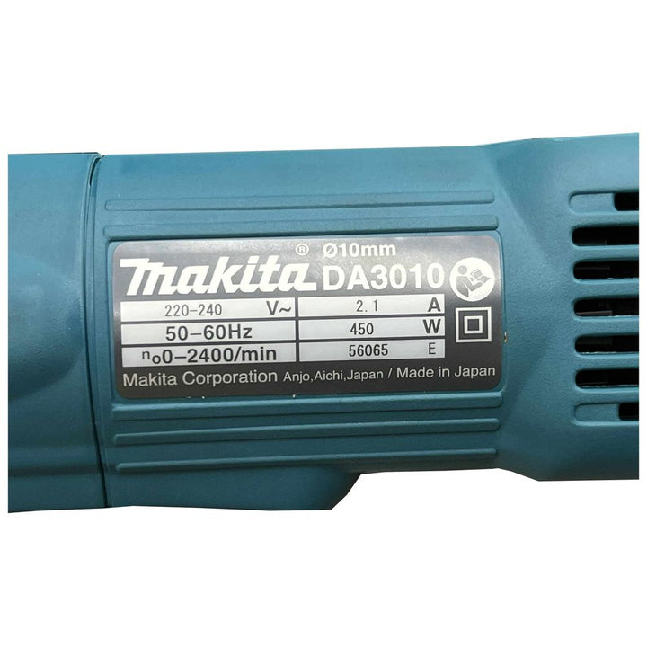 Makita DA3010 450W Angle Drill with Keyed Chunk – KHM Megatools Corp.