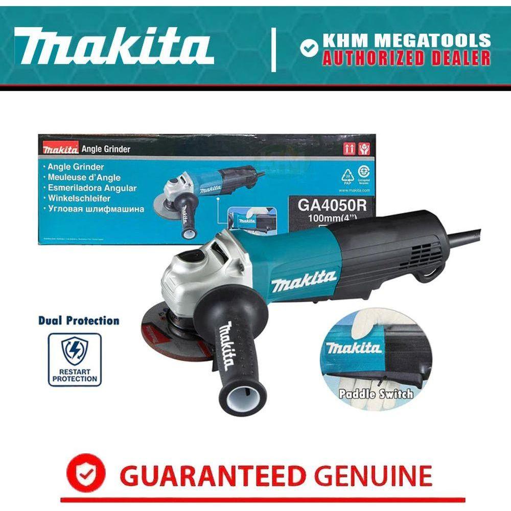 Makita GA4050R Angle Grinder 4" (Paddle Switch) 1,300W | Makita by KHM Megatools Corp.