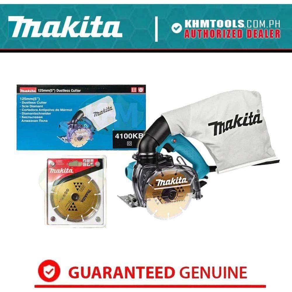 Makita 4100KB Concrete Cutter with Dust Extraction 5" 1,400W (Dustless Cutter) | Makita by KHM Megatools Corp.