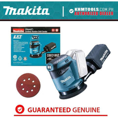 Makita DBO180Z 18V Cordless Random Orbit Sander (LXT-Series) [Bare] | Makita by KHM Megatools Corp.