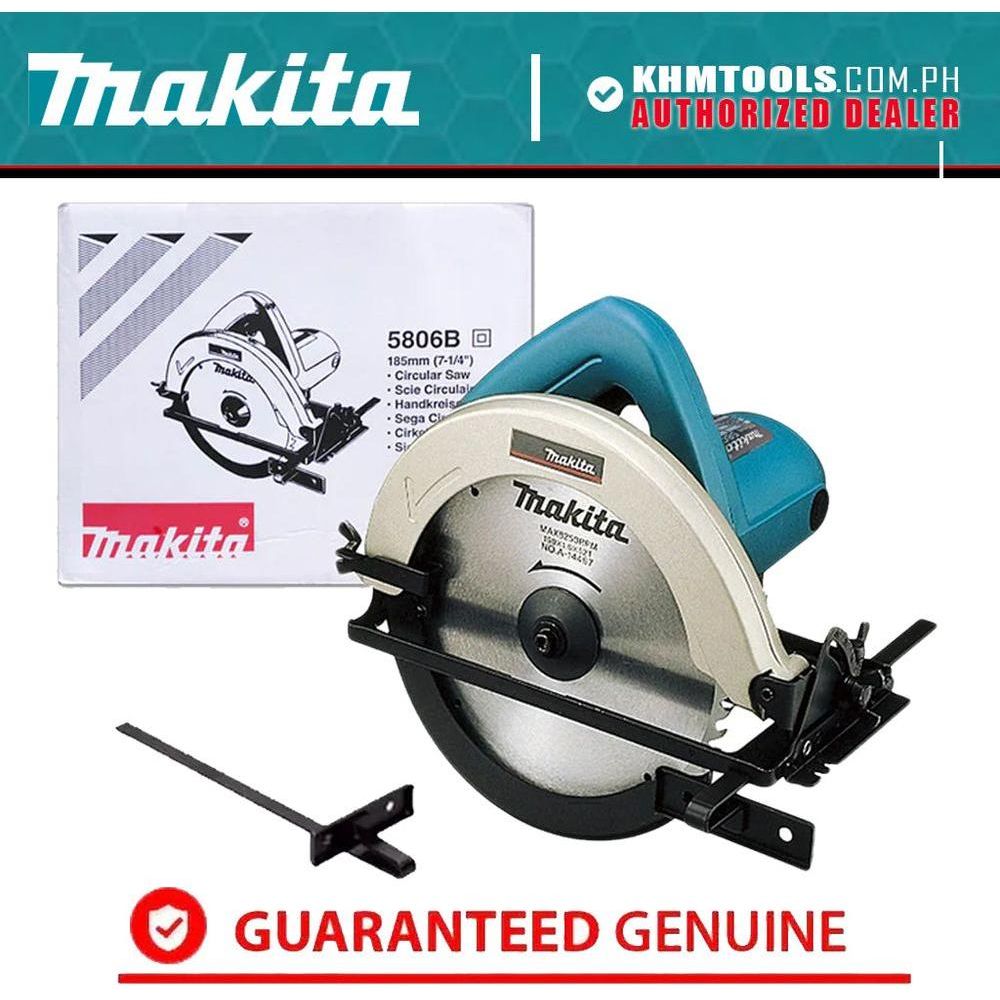 Makita 5806B Circular Saw 7-1/4" (185mm) 1,050W | Makita by KHM Megatools Corp.