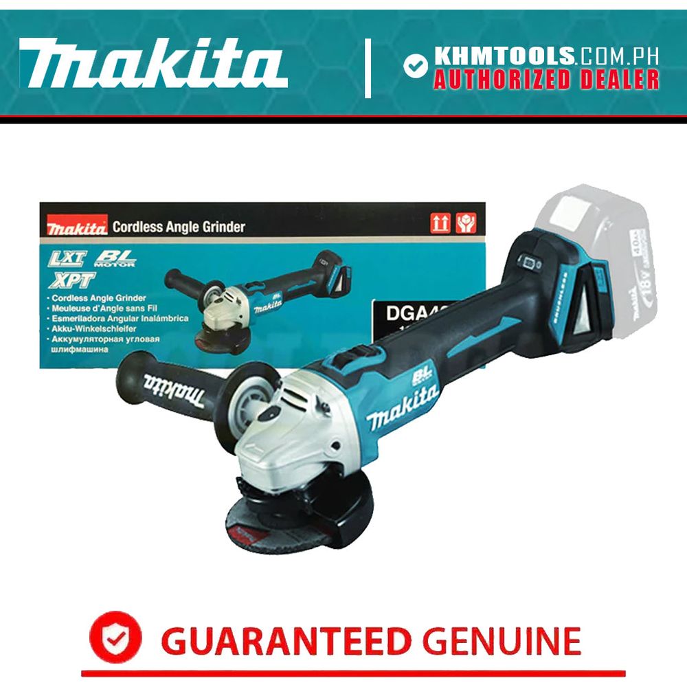 Makita DGA406Z 18V Cordless Brushless Angle Grinder (LXT-Series) [Bare] | Makita by KHM Megatools Corp.