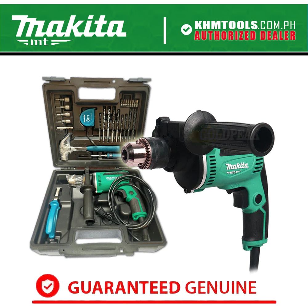 Makita MT M8103KX2M Hammer Drill 1/2" 430W