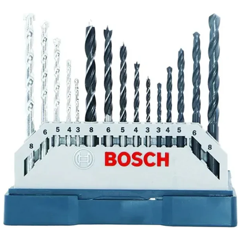 Bosch X-Line 15pcs Premium Combination Drill Bit Set (2607017504) | Bosch by KHM Megatools Corp.