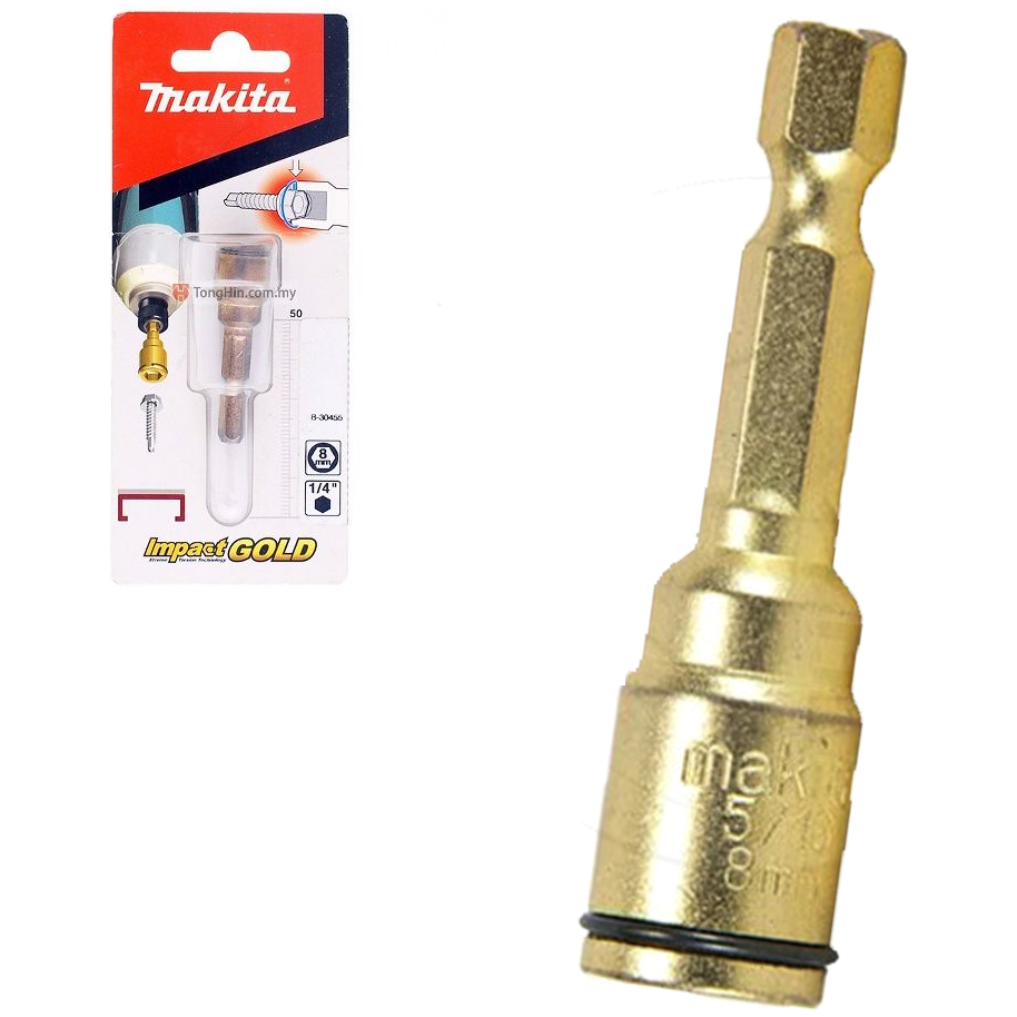 Makita B-30455 Impact Gold 1/4" Hex (NZ) Nut Setter | Makita by KHM Megatools Corp.