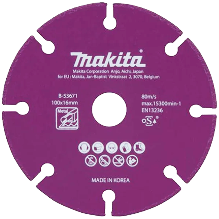 Makita B-53718 Diamond Wheel 9″ Segmented Type Vacuum Brazed | Makita by KHM Megatools Corp.