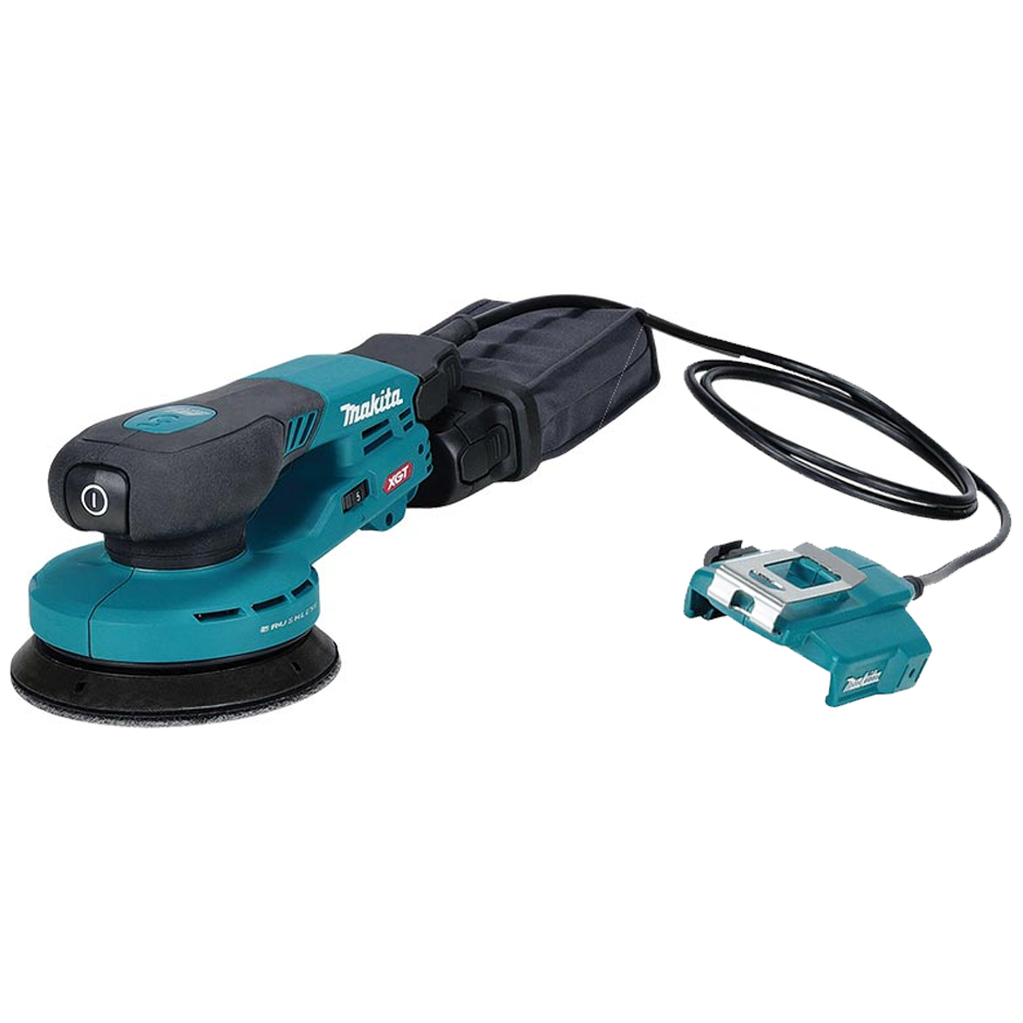 Makita BO001CGZ Cordless Random Orbit Sander 5" with Built-In Dust Extraction 40V (Variable)