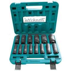 Makita B-52308 1/2" Drive Impact Deep Socket Set 14Pcs | Makita by KHM Megatools Corp.