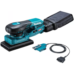 Makita BO005CGZ Cordless Random Orbit Sander with Built-In Dust Extraction 40V 80x130MM (Variable)