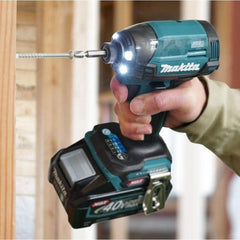 Makita TD002GZ01 40V Cordless Impact Driver 1/4" (XGT) [Bare] - KHM Megatools Corp.