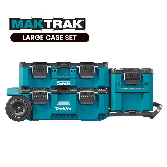 Makita MAKTRAK Large Tool Box Chest Bundle Set