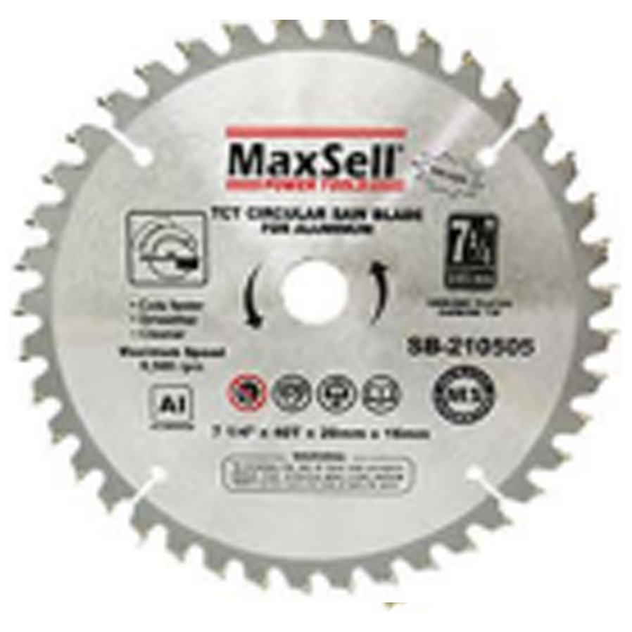 Maxsell TCT Circular Saw Blade for Aluminum