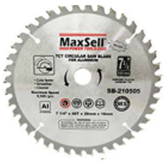 Maxsell TCT Circular Saw Blade for Aluminum