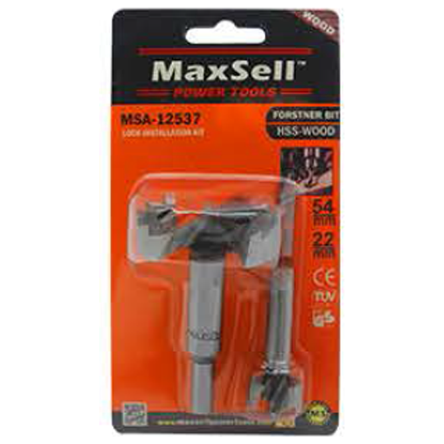 Maxsell MSA-12537 Forstner Bit Set 2Pcs | KHM Megatools Corp.