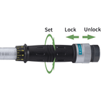 Hans 6175GF Micro Torque Click Wrench 3/4" Drive x 200-1000 ft.lb. 67" - KHM Megatools Corp.